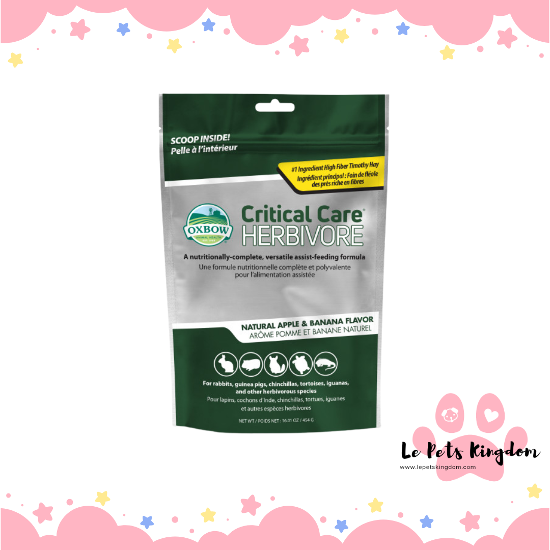 Oxbow critical care apple banana best sale