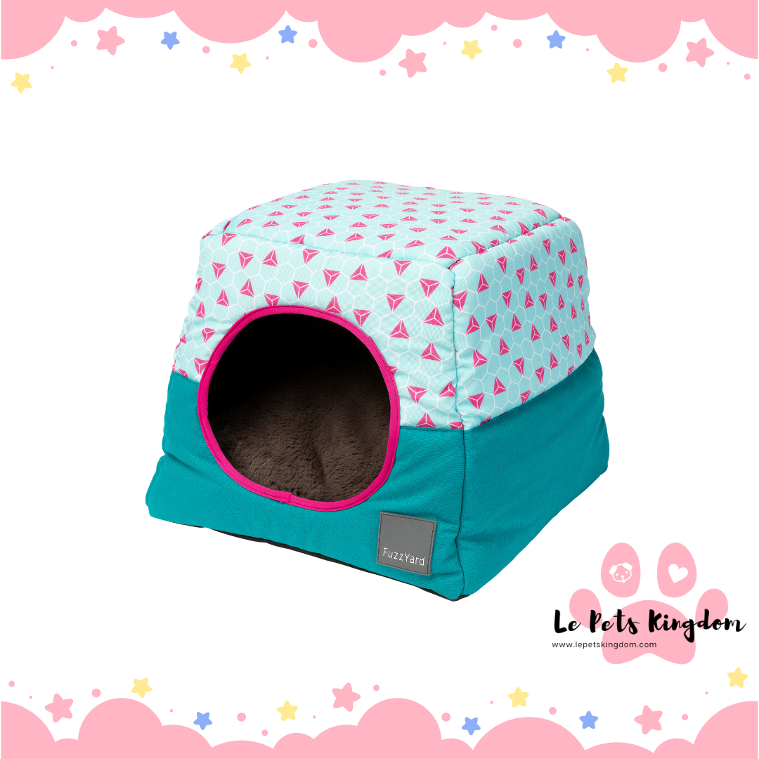 FuzzYard Cubby Cat Bed Tahiti Le Pets Kingdom