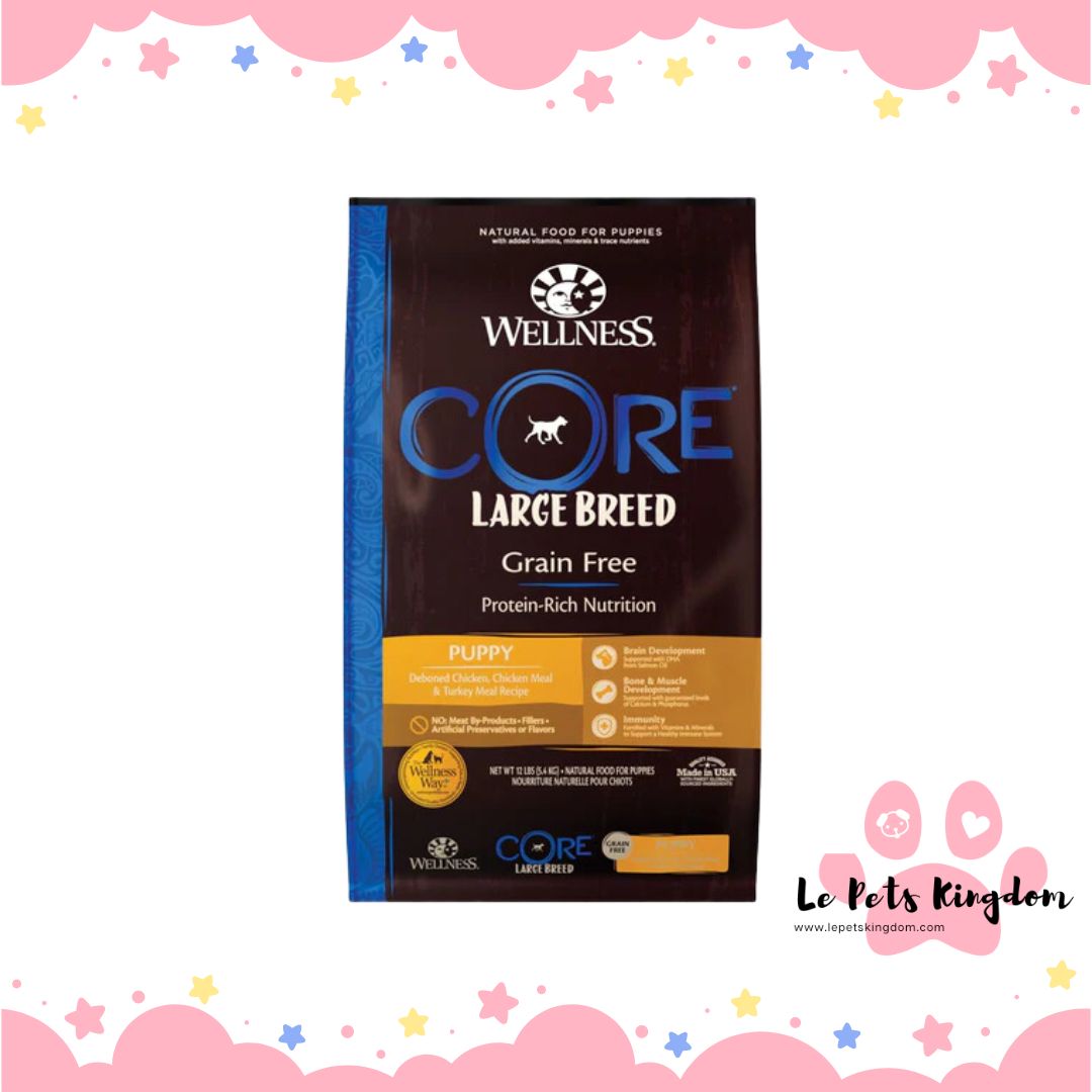 Core wellness large breed hotsell puppy food