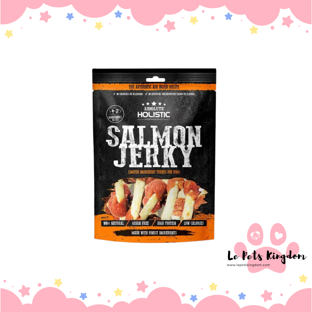 Absolute Holistic Grain-Free Salmon Dumbbell 100g