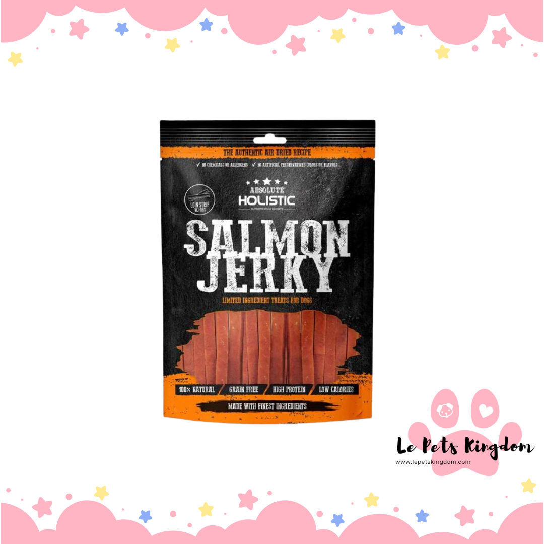 Absolute Holistic Grain-Free Salmon Loin Strip 100g