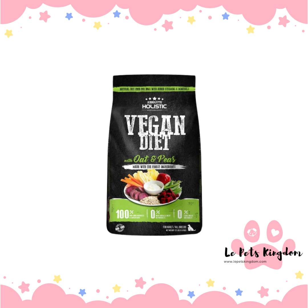 Absolute Holistic Vegan Diet Oat & Peas Dry Dog Food