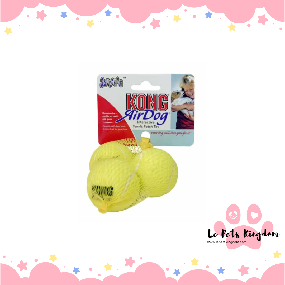 Kong Air Dog Squeaker Tennis Ball Medium