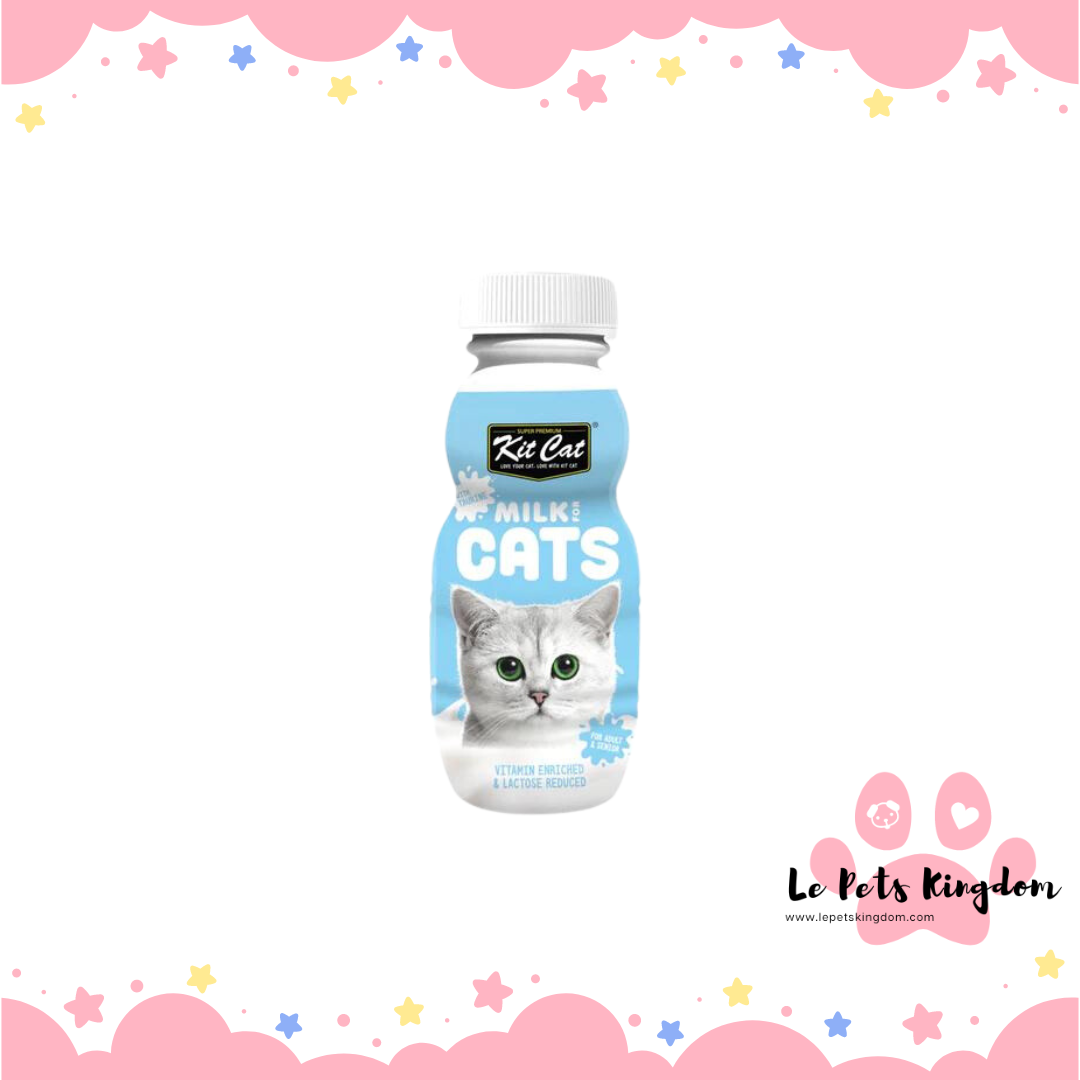 [BUNDLE SALE] Kit Cat 100% Natural Adult & Senior Cat Milk 250ml