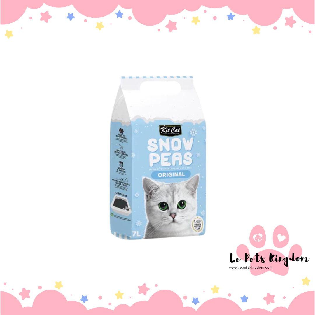 Kit Cat Snow Peas Original Cat Litter 7L