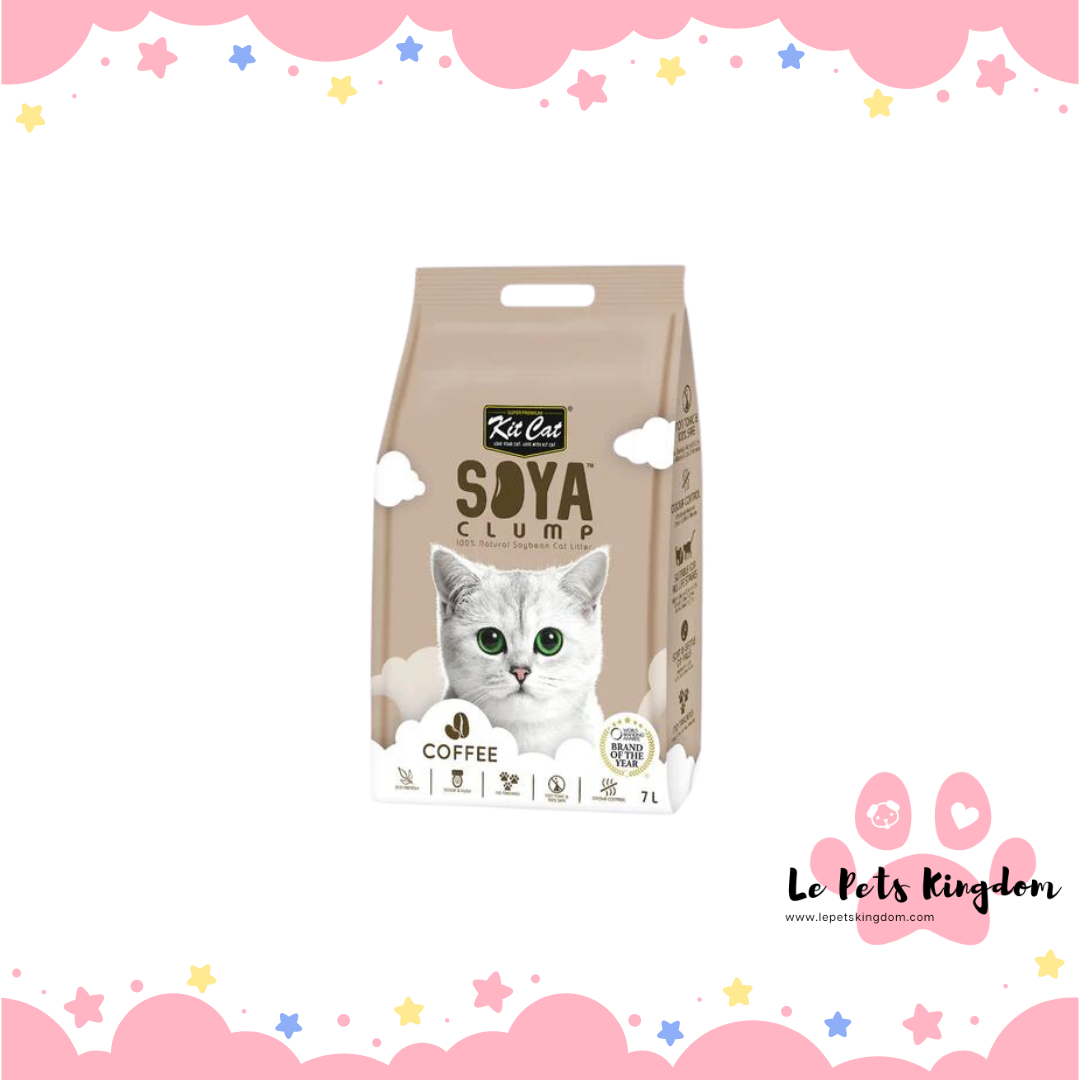 Kit Cat Soya Clump Coffee Cat Litter 7L