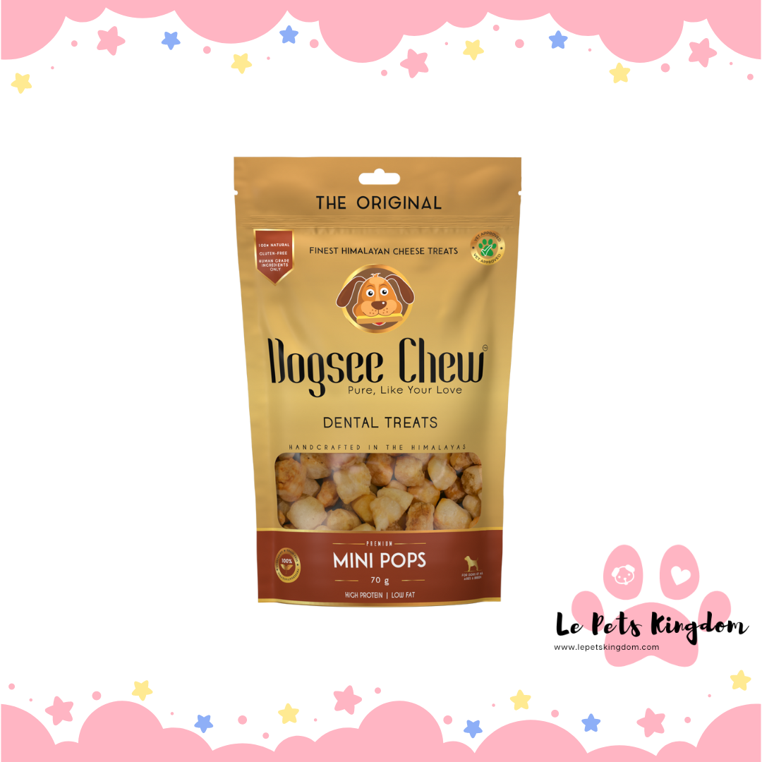 Dogsee Chew Mini Pops Himalayan Cheese Grain-Free Dog Treats 70g