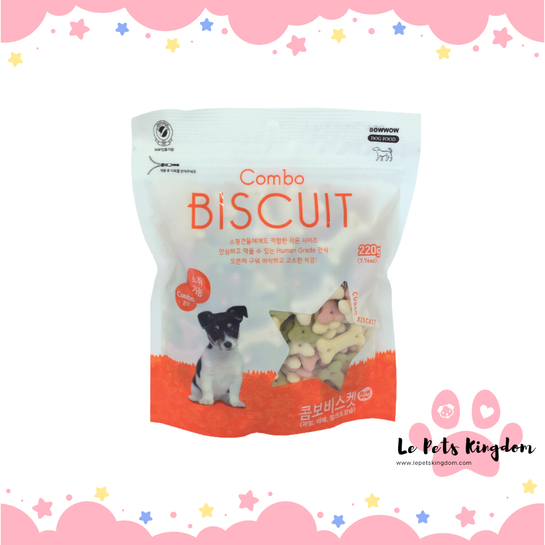 Bow Wow Combo Biscuits 220g