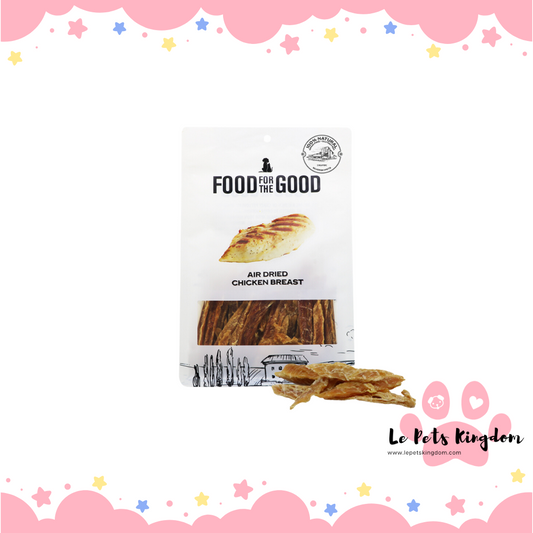 Food For The Good Air Dried Chicken Breast Cat & Dog Treats 300g