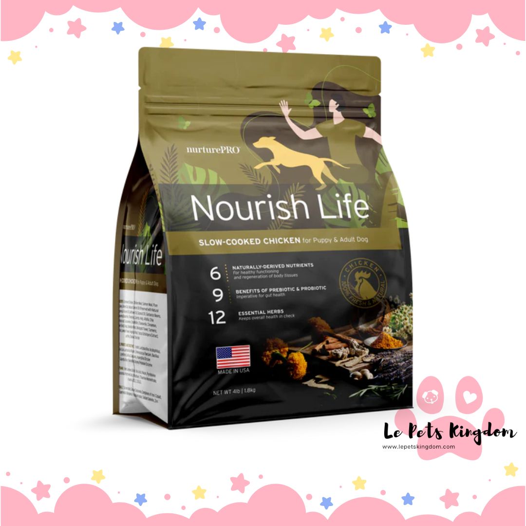 NurturePRO Nourish Life Slow-Cooked Chicken Dry Dog Food For All Lifestages