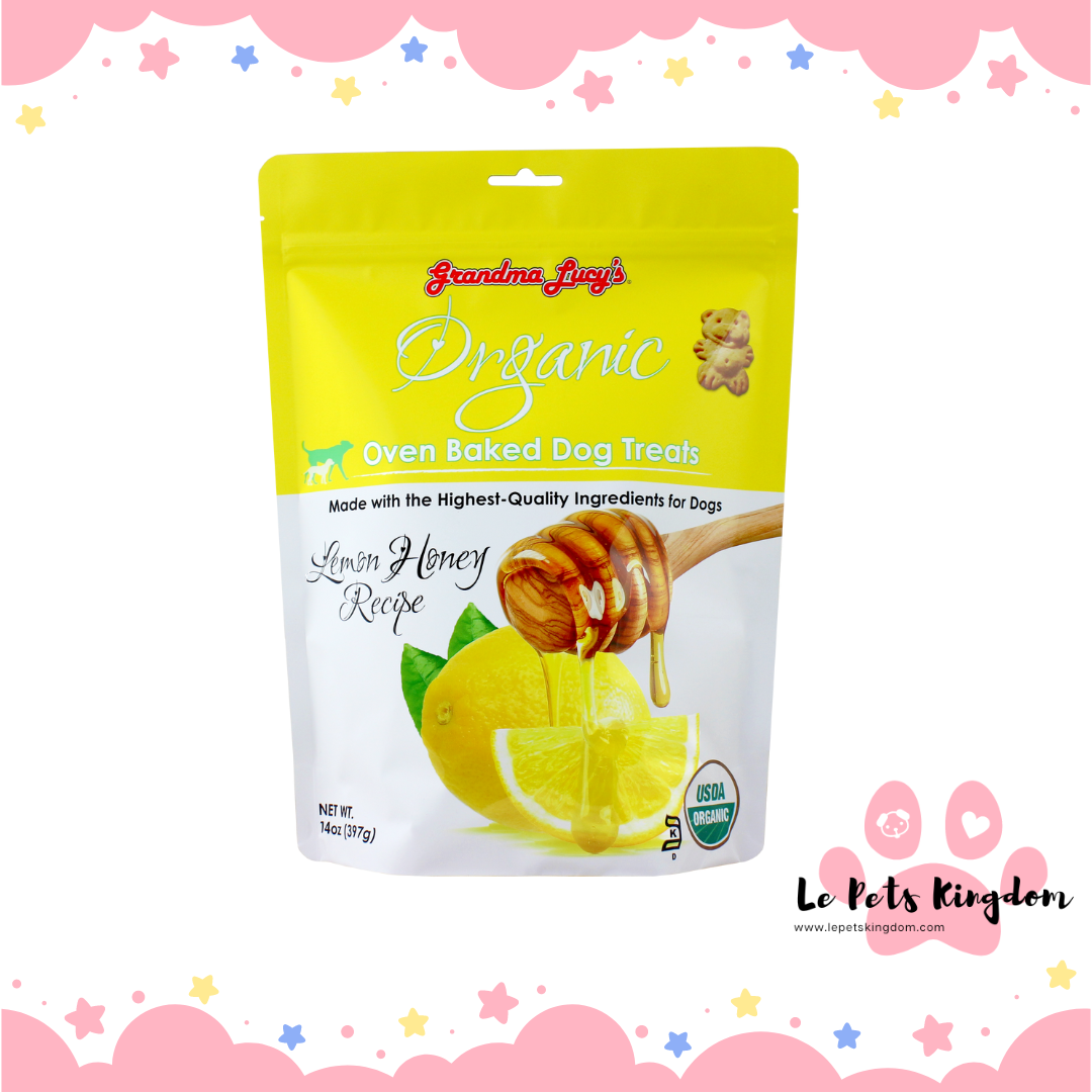 Grandma Lucy's Organic Baked Treats - Honey Lemon Recipe 14oz