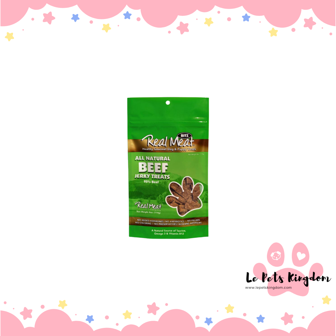 Real Meat - Dog Jerky (Beef) 4oz