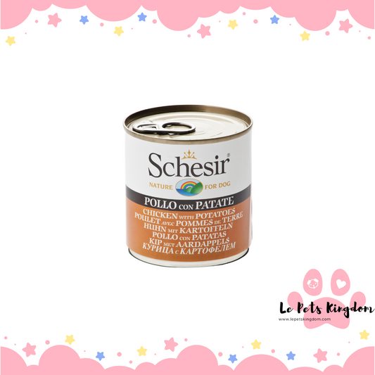 Schesir Chicken with Potatoes Canned Dog Food