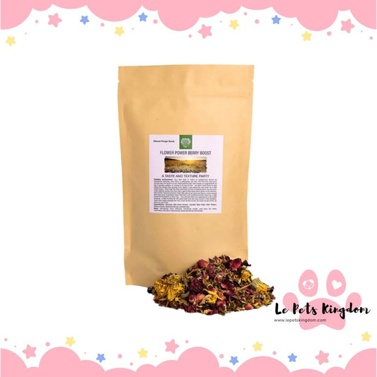 Small Pet Select Flower Power Berry Boost Herbal Blend Small Animal Treats 2.5oz