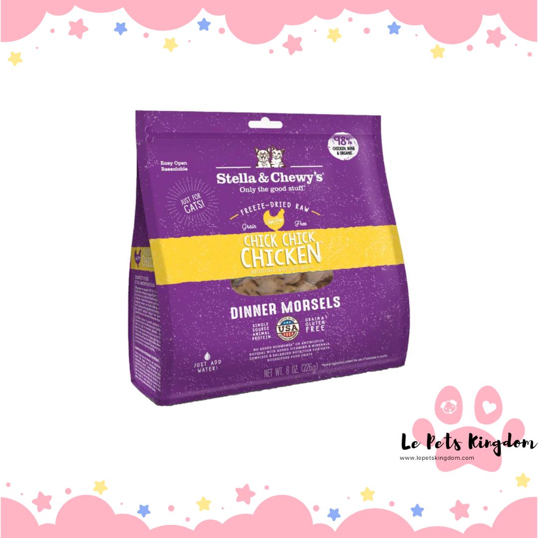 Stella & Chewy’s Chick Chick Chicken Dinner Morsels Freeze-Dried Cat Food