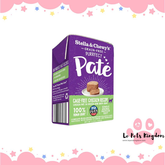 Stella & Chewy’s Purrfect Pate Cage-Free Chicken Wet Cat Food 5.5oz