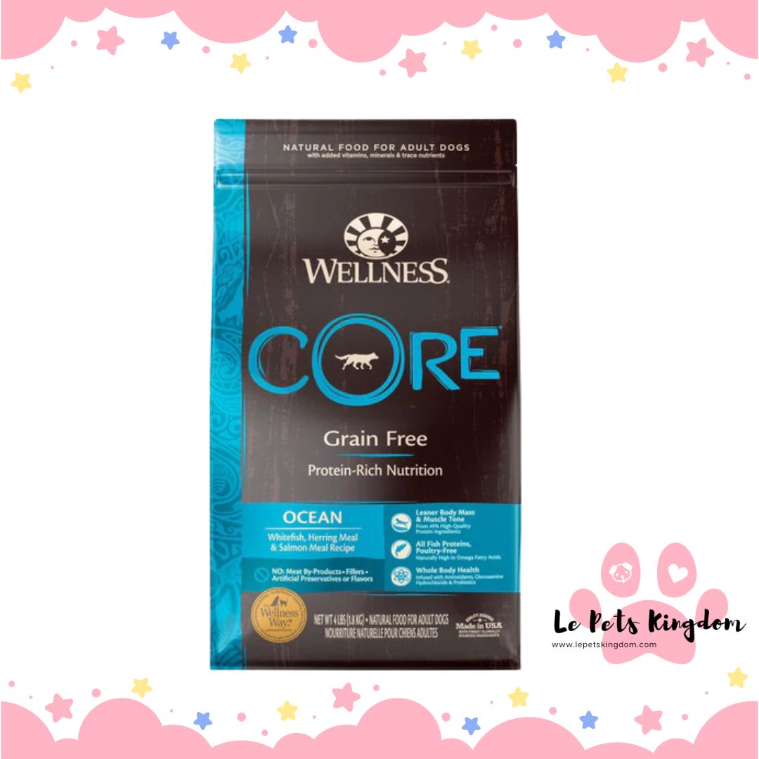 Wellness CORE Grain Free Ocean Formula Dry Dog Food