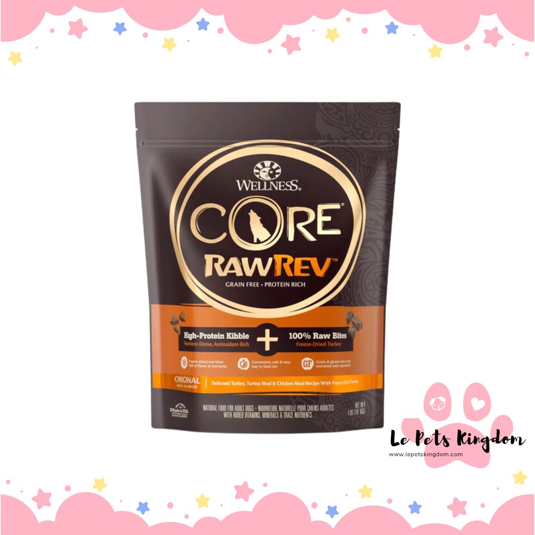 Wellness CORE RawRev Original Adult Grain-Free Dry Dog Food