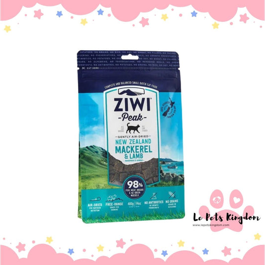 ZiwiPeak Air-Dried Mackerel & Lamb Cat Food