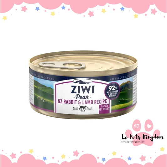 ZiwiPeak Rabbit & Lamb Canned Cat Food 85g