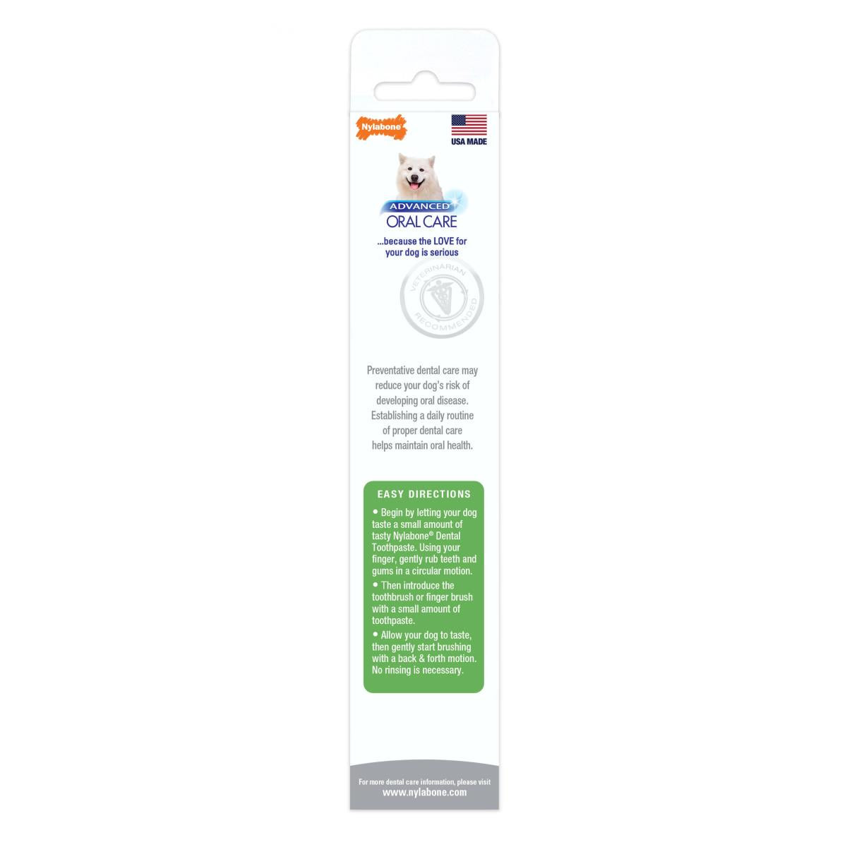 Nylabone Advanced Oral Care Natural Toothpaste